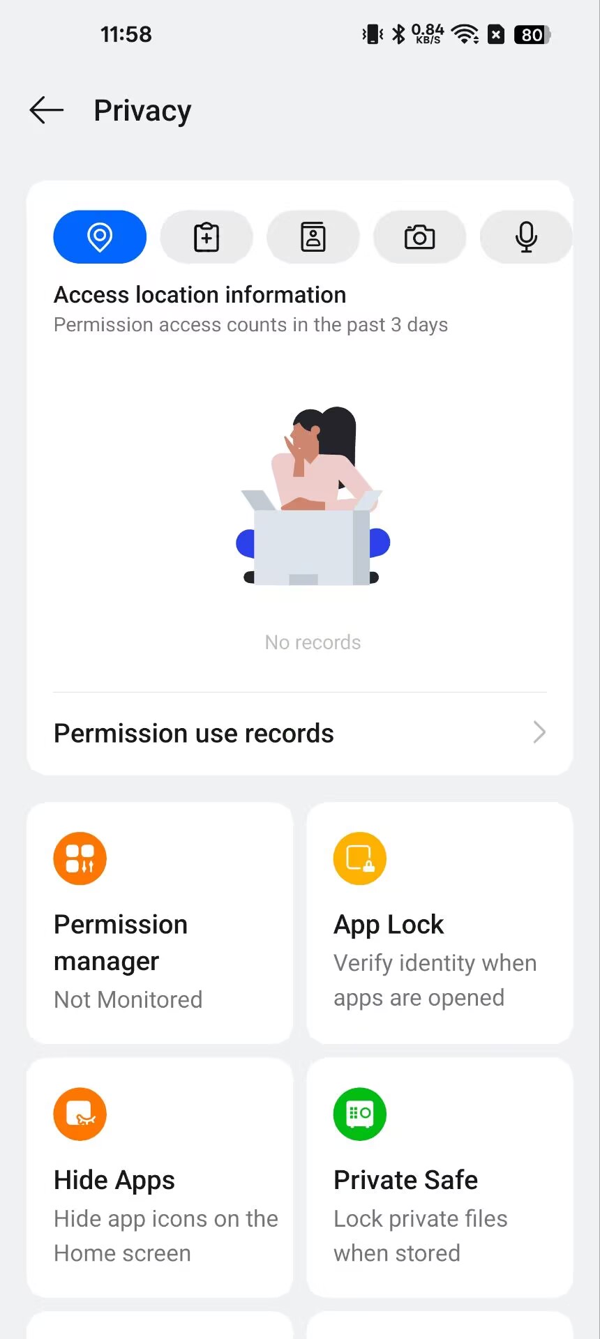 Hide Apps feature in OnePlus